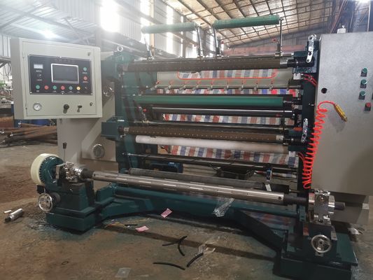 1100 টাইপ উল্লম্ব কাটিয়া মেশিন 600mm Od লেবেল ফিল্ম কাটিয়া Rewinding মেশিন ODM