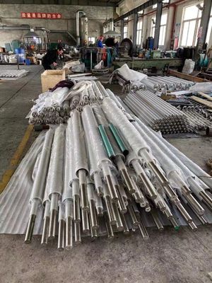 টেকসই ক্রোম প্লাটিং রোলার / হিটিং রোলার ইনস্টল করা সহজ দক্ষতা উন্নত