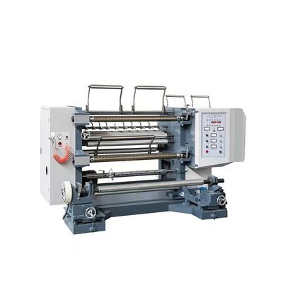 380V ভোল্টেজ 5 KW পাওয়ার সহ লেপযুক্ত কাগজ কাটা 0-200m/min কাটা গতি